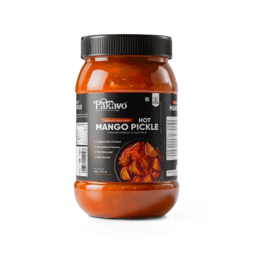 Hot Mango Pickle | Masaledar Aam Ka Achaar | Spicy & Tangy Treat - 400g