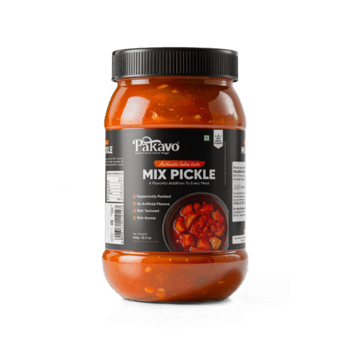 Mix Vegetable Pickle | A Medley of Tangy & Spicy Flavors - 400g