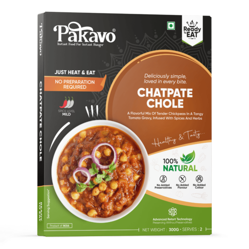 Chatpate Chole | Ready-to-Eat with No Added Preservatives & Colors – 300g