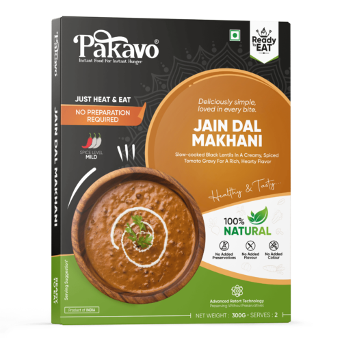 Jain Dal Makhani | Ready-to-Eat with No Added Preservatives & Colors – 300g
