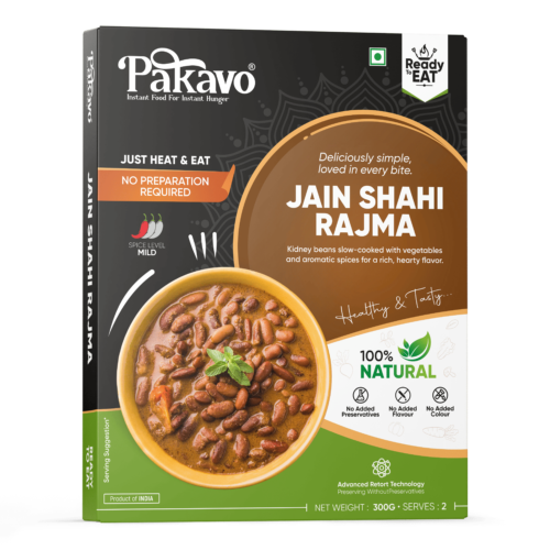 Jain Shahi Rajma | Ready-to-Eat with No Added Preservatives & Colors – 300g