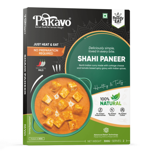 Shahi Paneer | Ready-to-Eat with No Added Preservatives & Colors – 300g