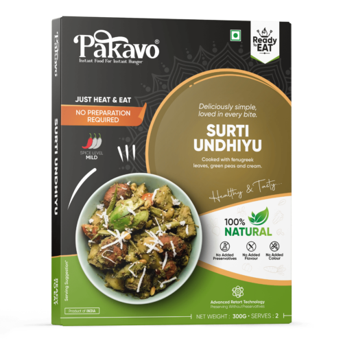 Surti Undhiyu | Ready-to-Eat with No Added Preservatives & Colors – 300g
